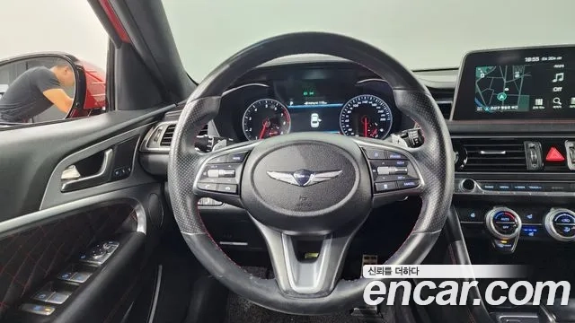 Genesis G70 2018 Красный из Кореи, фото 4