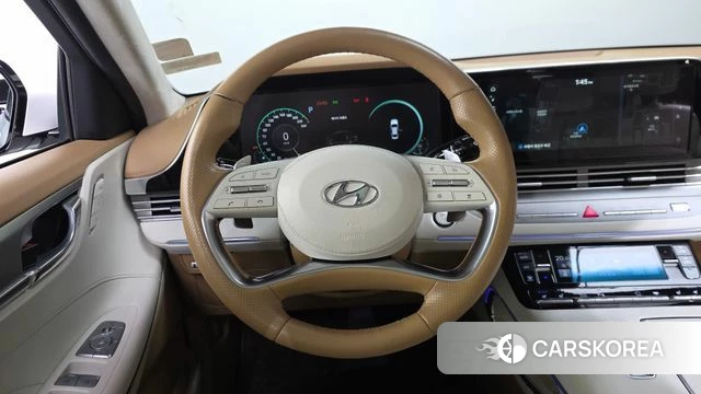 Hyundai The New Grandeur IG Hybrid 2020 Белый из Кореи, фото 4