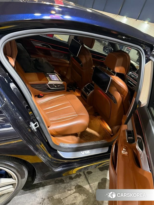 BMW 7 Series (G11) 2019 Синий из Кореи, фото 4