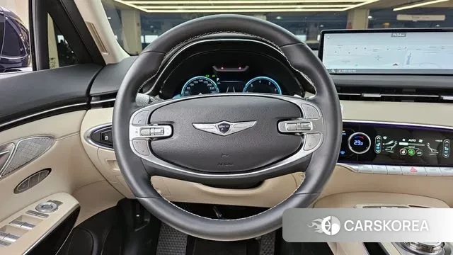 Genesis GV70 2024 Синий из Кореи, фото 4