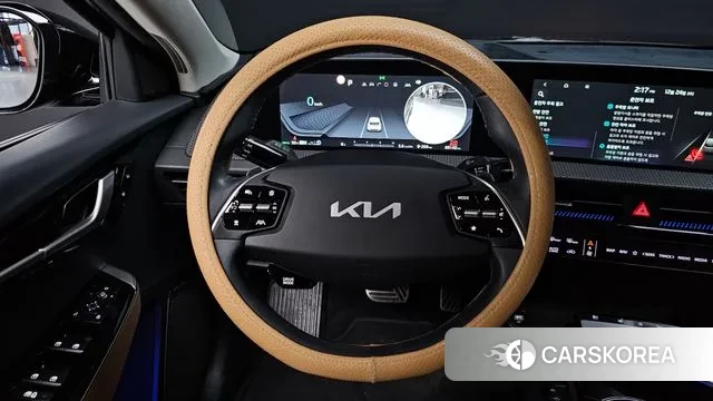 Kia EV6 2022 Синий из Кореи, фото 4