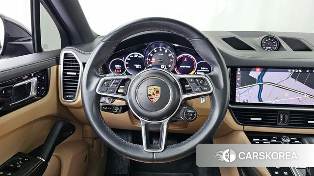 Porsche Cayenne (PO536) 2021 Черный из Кореи, фото 4