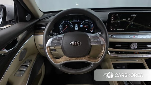 Kia More K9 2018 Серебристо-серый из Кореи, фото 4