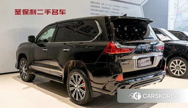 Lexus LX 2022 Черный из Китая, фото 4