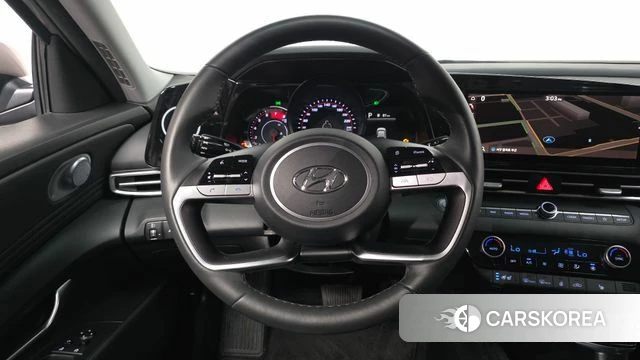 Hyundai Avante (CN7) 2021 Серебристо-серый из Кореи, фото 4