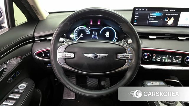 Genesis GV70 2021 Синий из Кореи, фото 4
