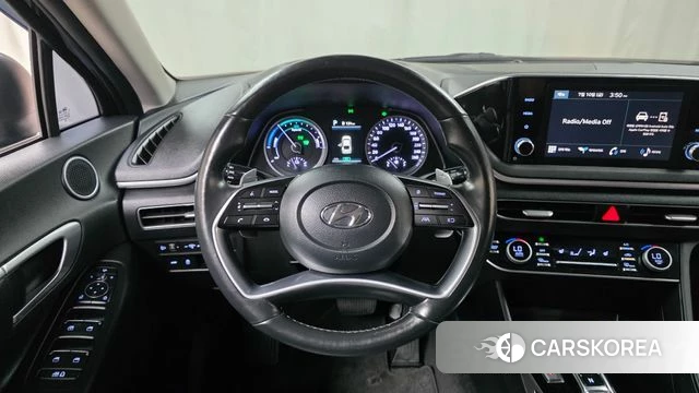 Hyundai Sonata Hybrid (DN8) 2023 Черный из Кореи, фото 4