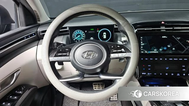 Hyundai Tucson Hybrid (NX4) 2021 Серый из Кореи, фото 4