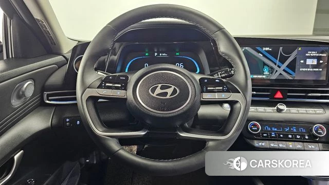Hyundai The New Avante (CN7) 2024 Черный из Кореи, фото 4