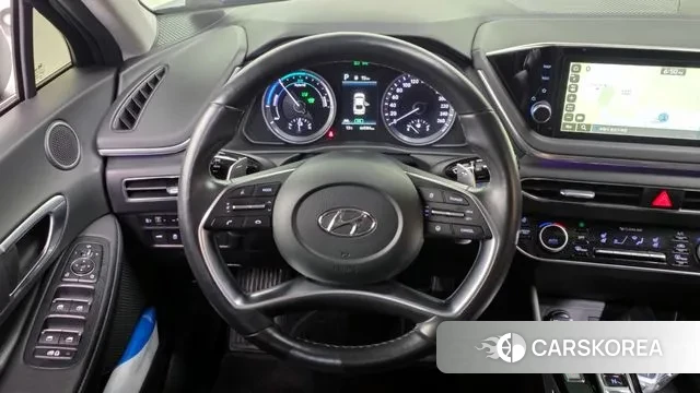 Hyundai Sonata Hybrid (DN8) 2021 Черный из Кореи, фото 4