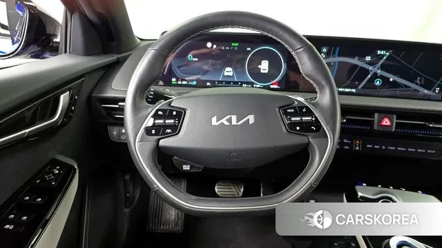 Kia EV6 2022 Синий из Кореи, фото 4