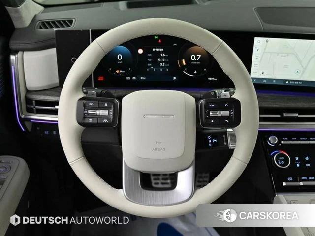 Hyundai Santa Fe (MX5) 2025 Черный из Кореи, фото 4