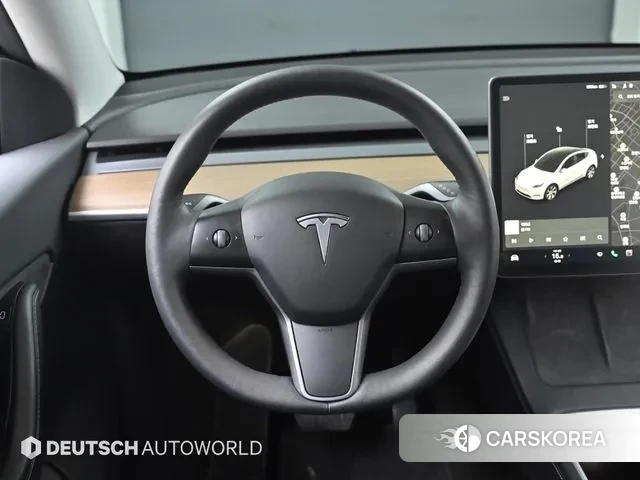 Tesla Model Y 2021 Белый из Кореи, фото 4