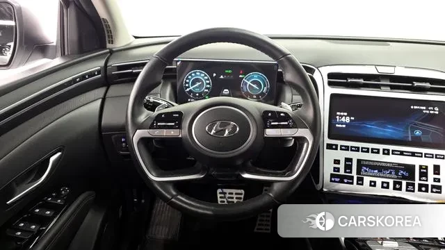 Hyundai Tucson Hybrid (NX4) 2023 Белый из Кореи, фото 4