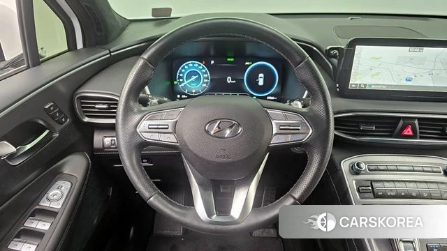 Hyundai The New Santa Fe 2023 Белый из Кореи, фото 4