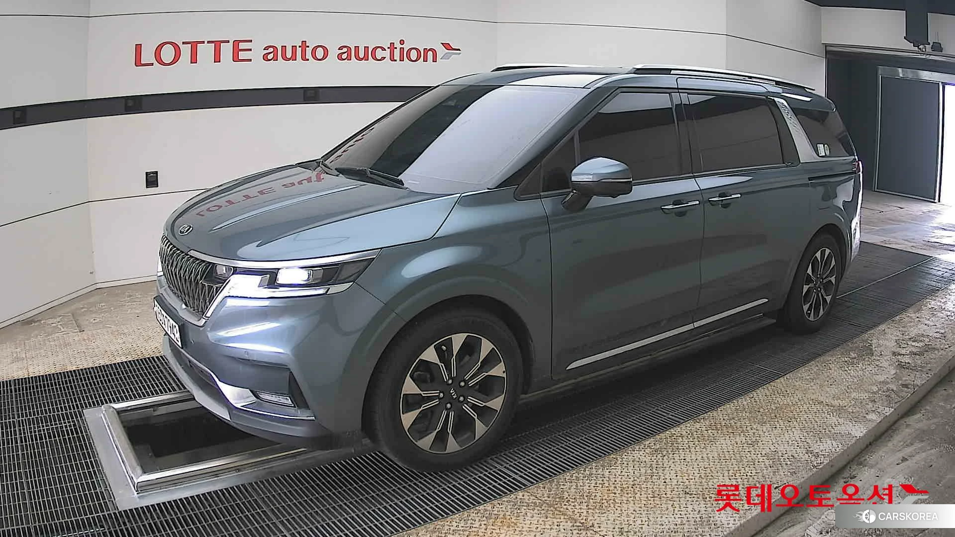 Kia Carnival 2021 Astra Blue из Кореи, фото 4