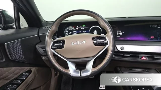 Kia K8 2021 Темно-зеленый из Кореи, фото 4