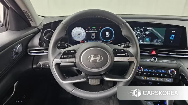 Hyundai The New Avante (CN7) 2024 Белый из Кореи, фото 4