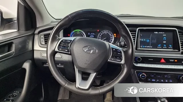 Hyundai Sonata New Rise Hybrid 2018 Белый из Кореи, фото 4