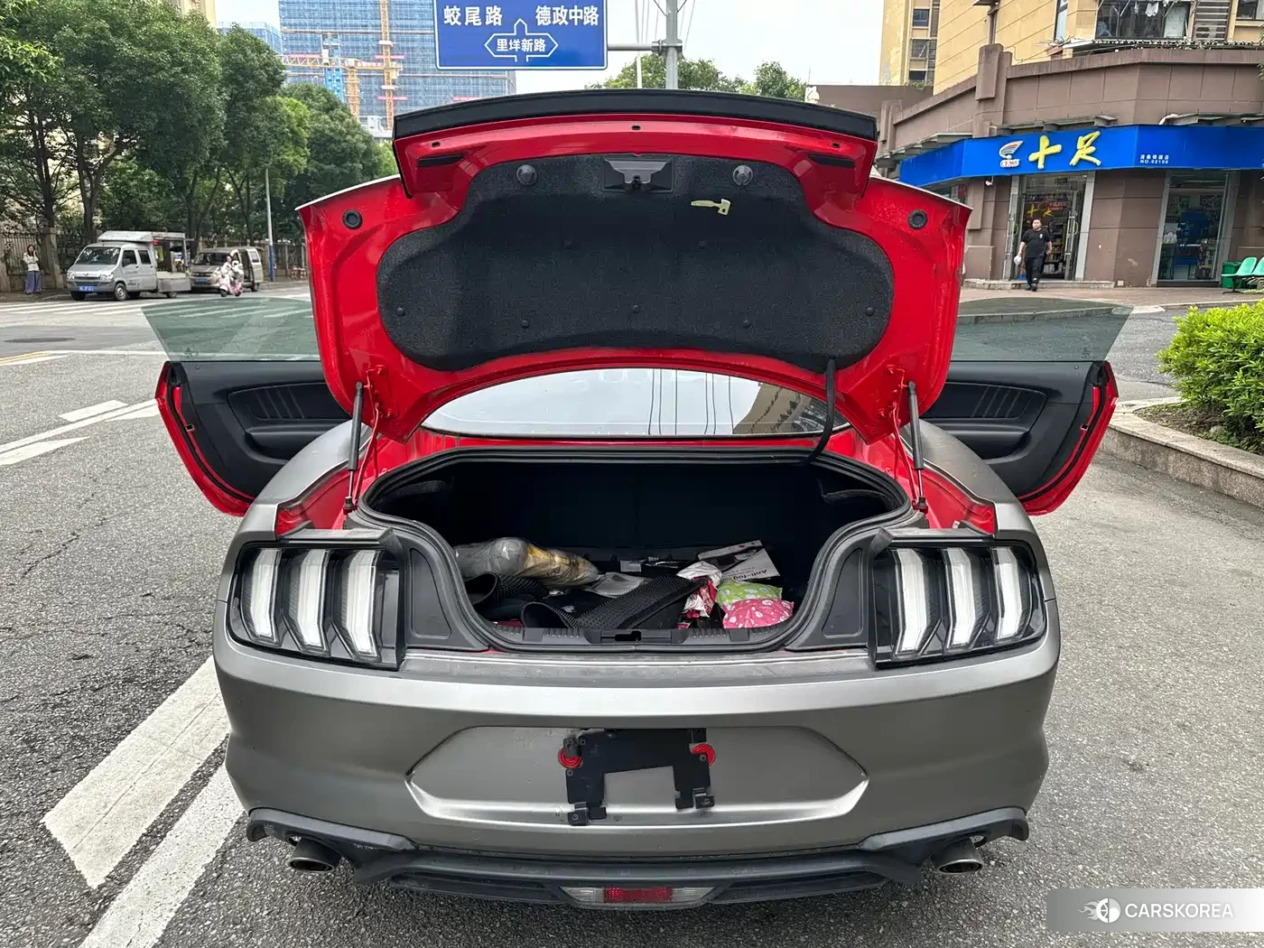 Ford Mustang 2024 Red/purple из Китая, фото 4