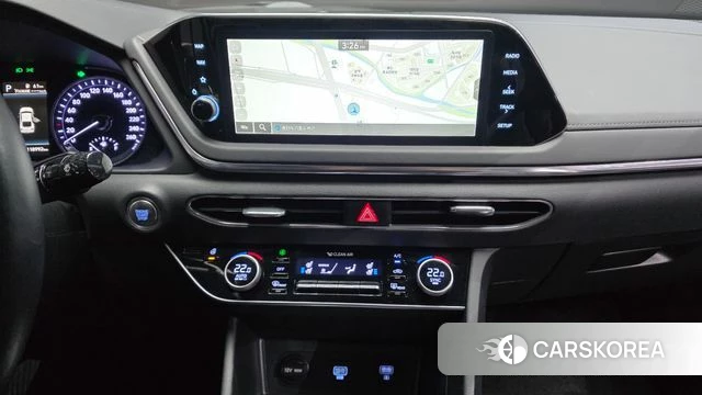Hyundai Sonata (DN8) 2022 Черный из Кореи, фото 4