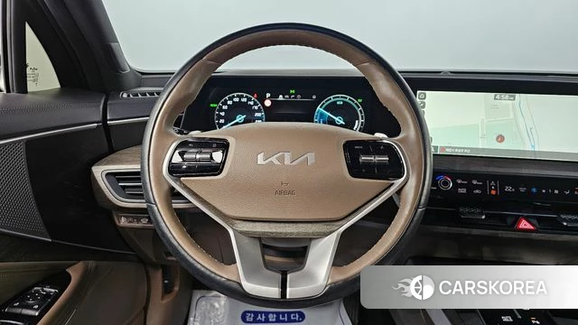 Kia K8 Hybrid 2022 Черный из Кореи, фото 4