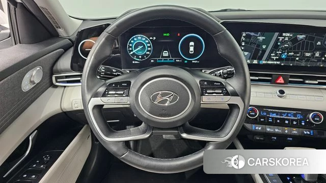 Hyundai Avante (CN7) 2021 Белый из Кореи, фото 4