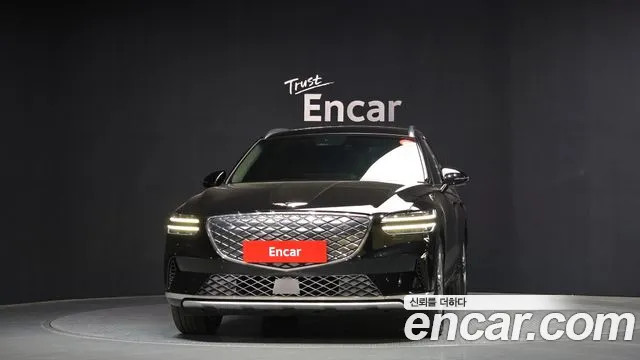 Genesis Electrified GV70 2022 Черный из Кореи, фото 4