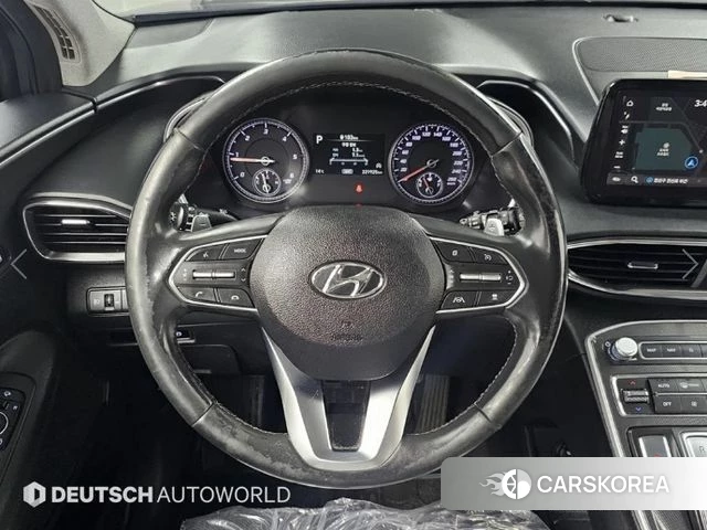 Hyundai The New Santa Fe 2021 Синий из Кореи, фото 4