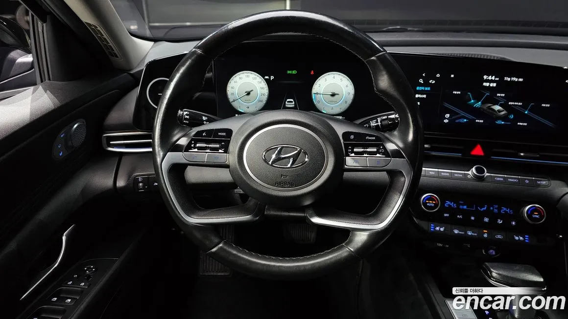 Hyundai Avante (CN7) 2020 Черный из Кореи, фото 4