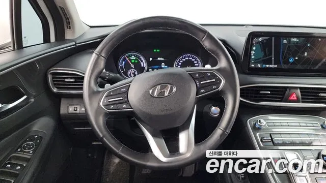 Hyundai The New Santa Fe 2021 Белый из Кореи, фото 4