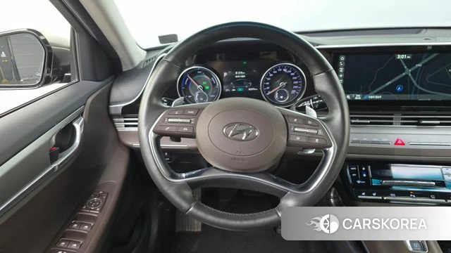Hyundai The New Grandeur IG Hybrid 2020 Серый из Кореи, фото 4