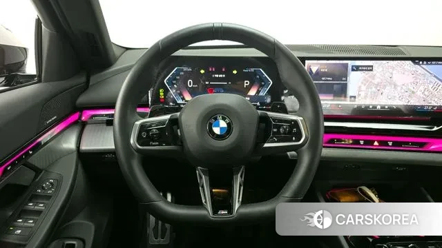 BMW 5 Series (G60) 2024 Черный из Кореи, фото 4