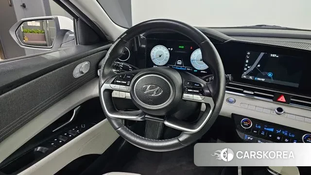 Hyundai Avante (CN7) 2022 Белый из Кореи, фото 4