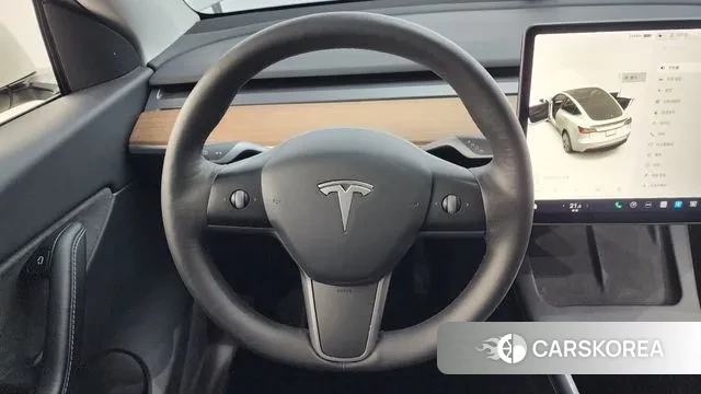 Tesla Model Y 2021 Белый из Кореи, фото 4
