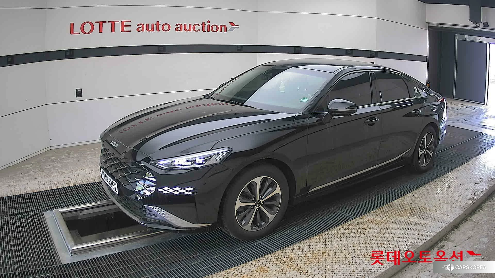 Kia K8 Hybrid 2023 Aurora Black Pearl из Кореи, фото 4