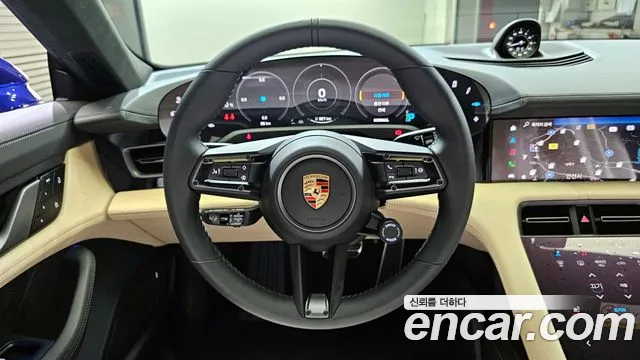 Porsche Taycan 2024 Синий из Кореи, фото 4