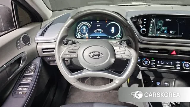 Hyundai Sonata Hybrid (DN8) 2023 Черный из Кореи, фото 4