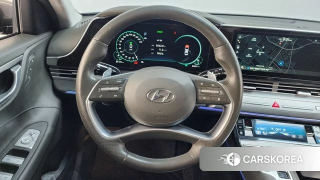 Hyundai The New Grandeur IG Hybrid 2020 Серый из Кореи, фото 4