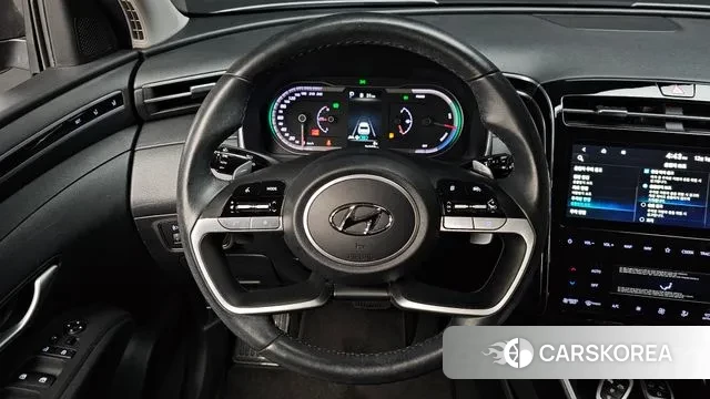 Hyundai Tucson Hybrid (NX4) 2022 Серебристо-серый из Кореи, фото 4