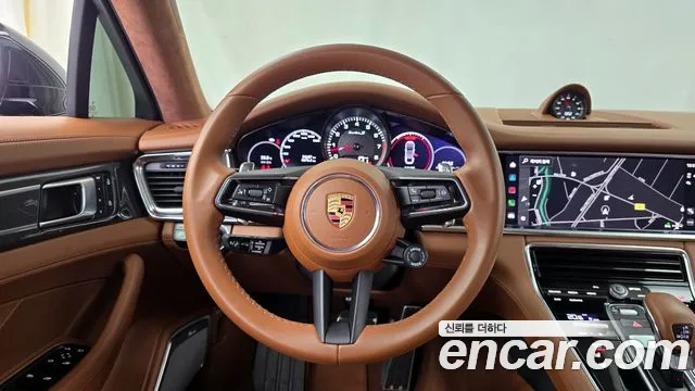 Porsche Panamera (971) 2022 Черный из Кореи, фото 4