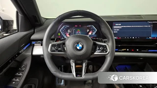 BMW 5 Series (G60) 2024 Черный из Кореи, фото 4