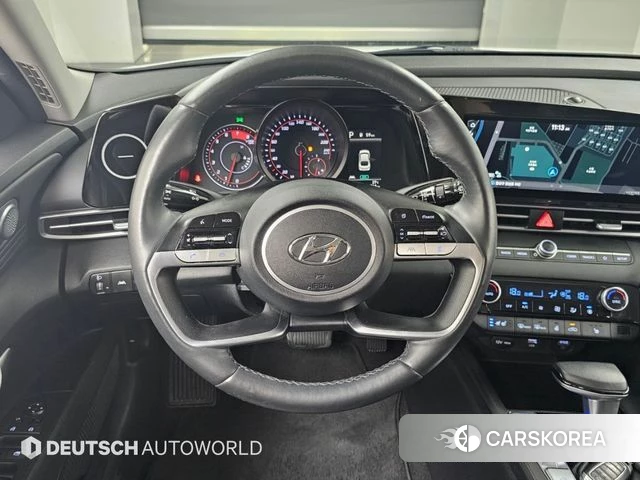 Hyundai Avante (CN7) 2021 Белый из Кореи, фото 4