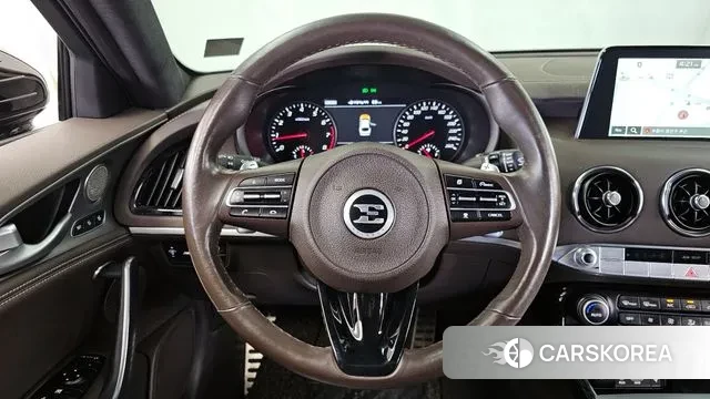 Kia Stinger 2018 Синий из Кореи, фото 4