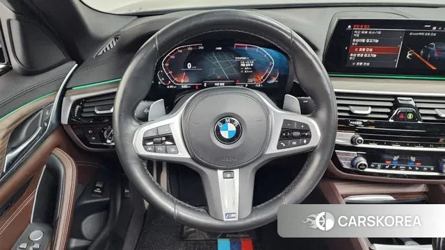 BMW 5 Series (G30) 2019 Черный из Кореи, фото 4