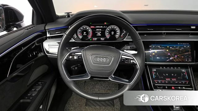 Audi A8 (D5) 2021 Черный из Кореи, фото 4