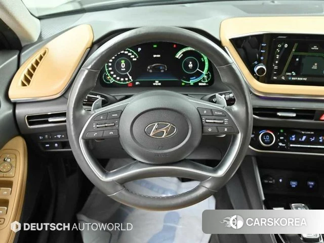 Hyundai Sonata Hybrid (DN8) 2021 Черный из Кореи, фото 4