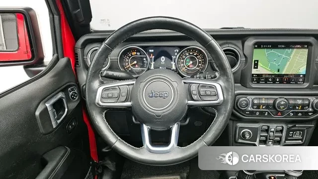 Jeep Wrangler (JL) 2020 Красный из Кореи, фото 4