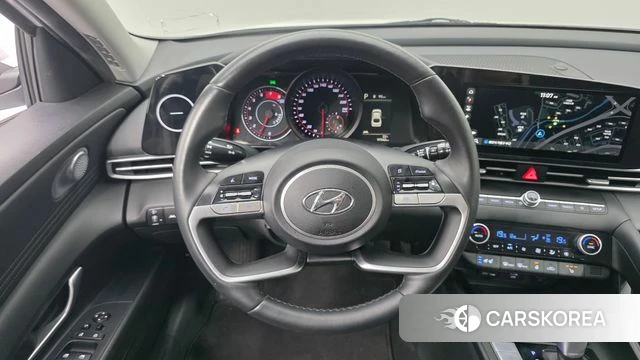 Hyundai Avante (CN7) 2022 Белый из Кореи, фото 4