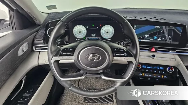 Hyundai Avante Hybrid (CN7) 2020 Белый из Кореи, фото 4